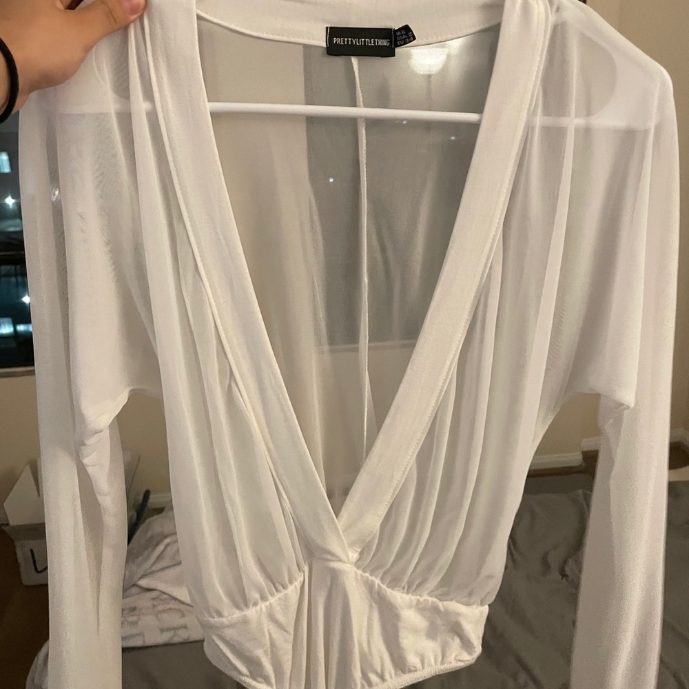 Sexy sheer bodysuit